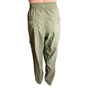 L.L. Bean Women's Vista Camp Pants XL Straight-Leg Cargo Green